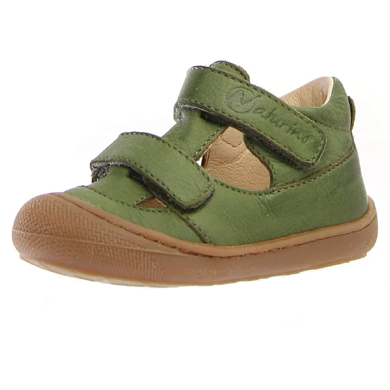 Naturino Girl's & Boy's Puffy Nappa Spazz. Sneakers - Kaki