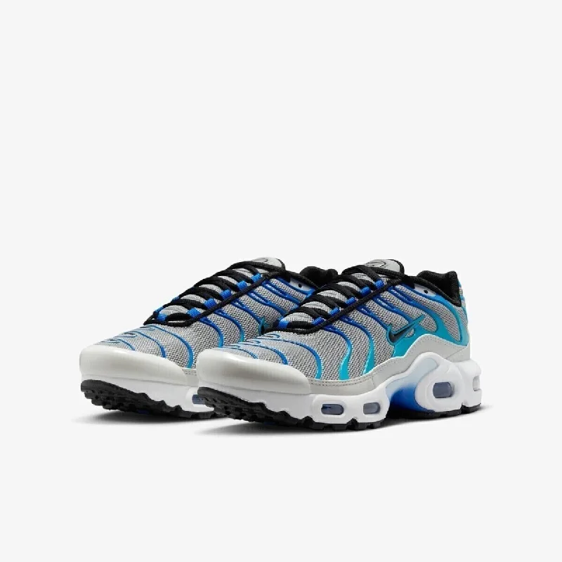 Nike Air Max Plus (GS) CD0609-019 Youth Gray Blue Low Top Running Shoes NR5993