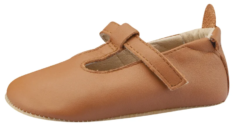 Old Soles Girl's 0018R Ohme-Bub Shoe - Tan