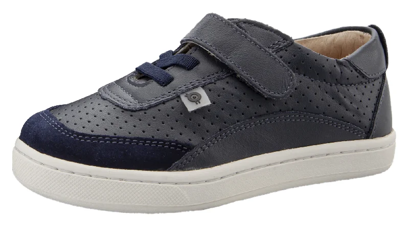 Old Soles Boy's & Girl's 6099 The Hub Sneaker - Navy/Navy