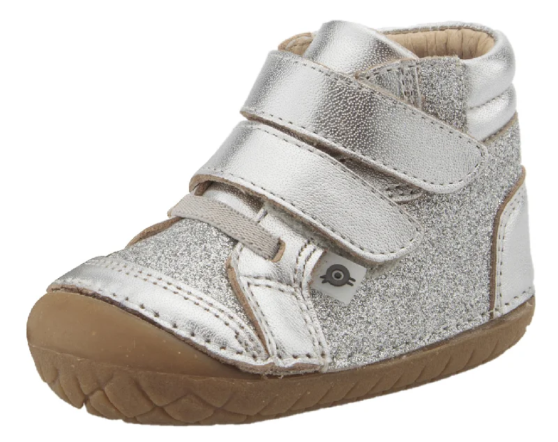 Old Soles Girl's & Boy's 4054 Glamster Pave Sneakers - Silver/Glam Argent