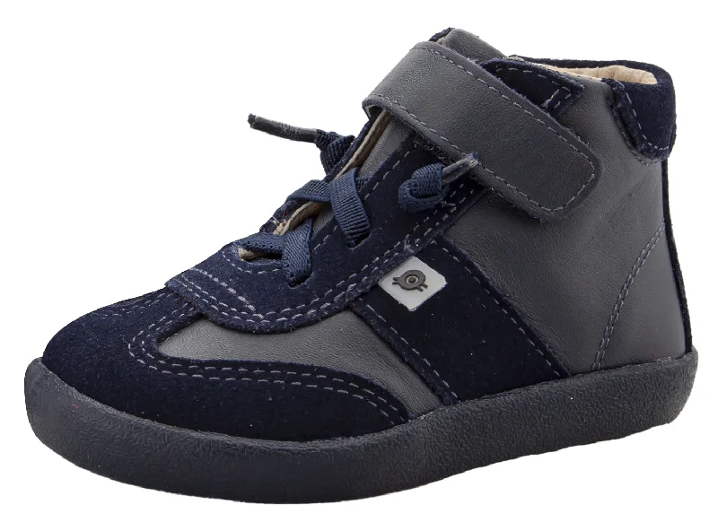 Old Soles Girl's & Boy's 5063 The cape Sneakers -Navy/Navy Suede