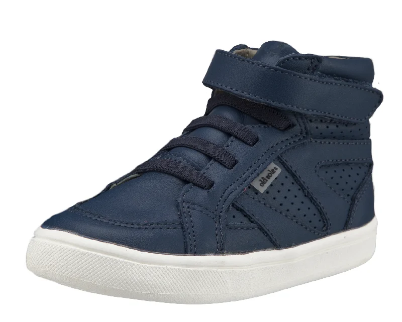 Old Soles Girl's & Boy's Starter Sneakers, Navy