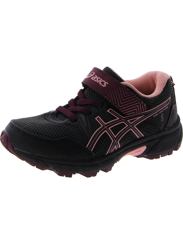 Pre Venture 8 Girls Lace-Up Fitness Athletic and Training Shoes