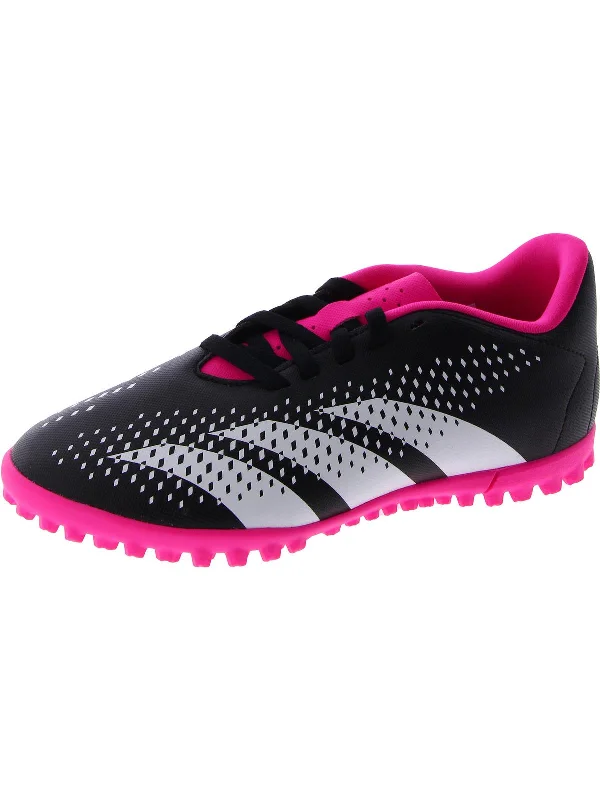 Preadator Accuracy .4 Girls Little Kid Faux Leather Cleats