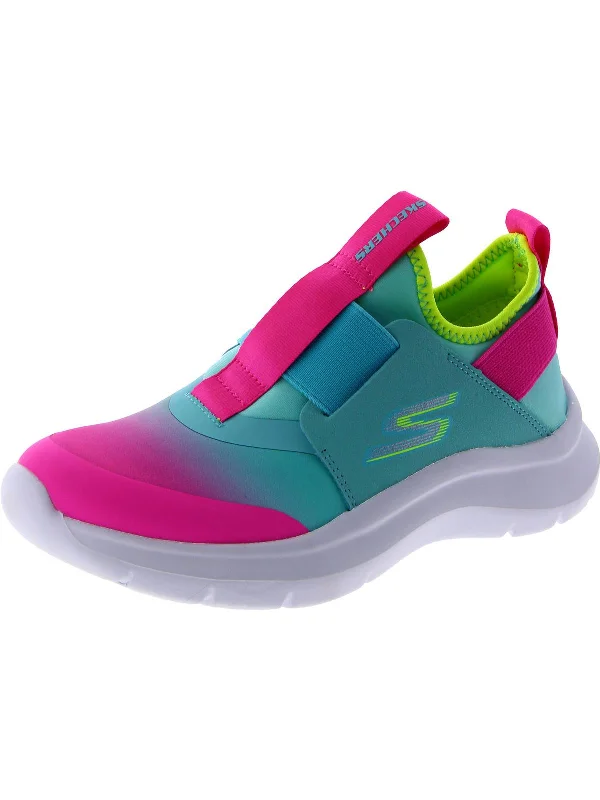 Sketch Fast Girls Little Kid Slip-On Running Shoes